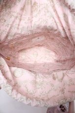 画像3: m petit by misako / AM*NIリボンFバッグ  淡桃 Y-26-10-06-024-LO-BG-SZ-ZY (3)