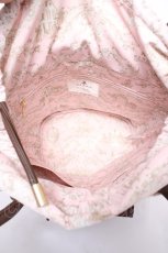 画像3: m petit by misako / AM*NIリボンFバッグ  中茶 Y-26-10-06-027-LO-BG-SZ-ZY (3)
