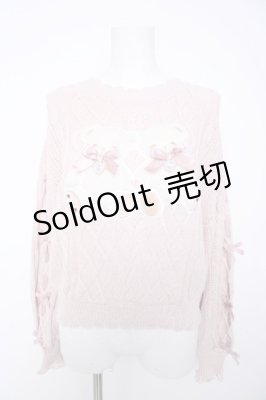 Preview of Twin Bearsニットトップス 0 ピンク