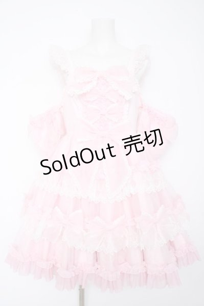 Angelic Pretty / ふわふわRibbon Doll Dress ピンク Y-26-10-07-026