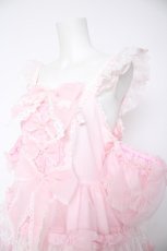 画像3: Angelic Pretty / ふわふわRibbon Doll Dress  ピンク Y-26-10-07-026-AP-OP-SZ-ZY (3)