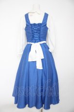 画像2: Secret Honey / Little town Dress(Beauty and the Beast ver) 2 ブルー Y-26-10-07-033-CA-OP-SZ-ZY (2)