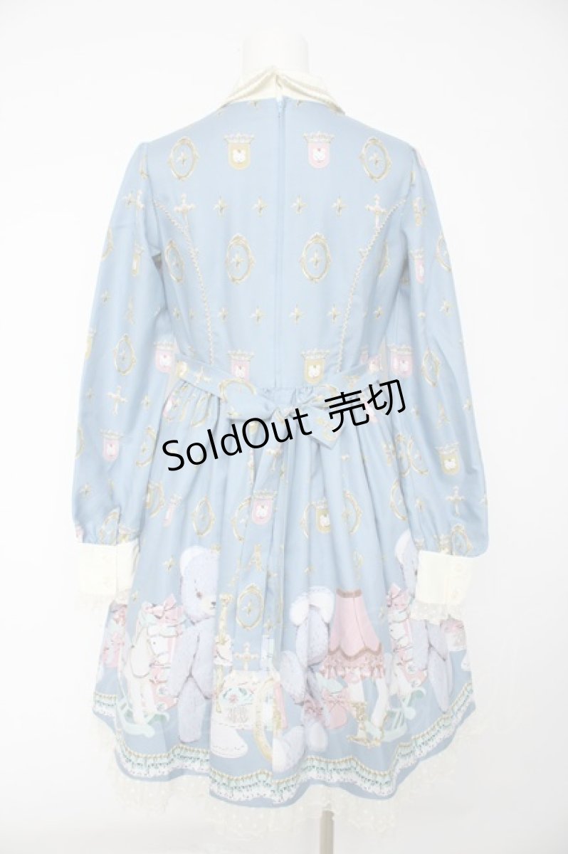 画像2: Angelic Pretty / Charlotte's Bearワンピース(2016年)  ブルー Y-26-10-07-039-AP-OP-SZ-ZY (2)