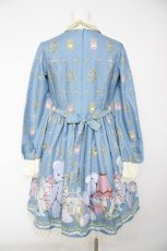 画像2: Angelic Pretty / Charlotte's Bearワンピース(2016年)  ブルー Y-26-10-07-039-AP-OP-SZ-ZY (2)
