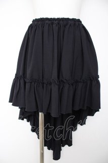 MARBLE マーブル 前短・後長 スカート ブラック フィッシュテールスカート MARBLE -SK - closet child オンラインショップ