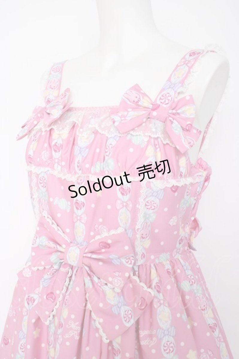 画像3: Angelic Pretty / Sweet Candy Bouquetジャンパースカート  ピンク Y-26-10-07-019-AP-OP-SZ-ZY (3)