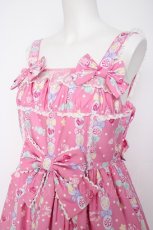 画像3: Angelic Pretty / Sweet Candy Bouquetジャンパースカート  ピンク Y-26-10-07-019-AP-OP-SZ-ZY (3)