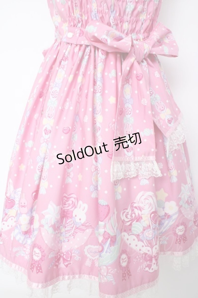 画像6: Angelic Pretty / Sweet Candy Bouquetジャンパースカート  ピンク Y-26-10-07-019-AP-OP-SZ-ZY (6)