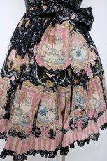 画像6: Angelic Pretty / Wonder Gallery肩リボンジャンパースカートSet(2016年)  クロ Y-26-10-07-022-AP-OP-SZ-ZY (6)