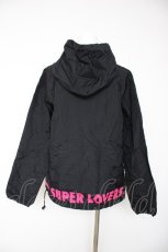 画像2: SUPER LOVERS / アノラックパーカー  黒ｘピンク Y-26-10-09-063-PU-TO-AS-ZY (2)