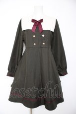 画像1: Amavel / ミリタリーワンピース M カーキ Y-26-10-09-091-CA-OP-SZ-ZY (1)