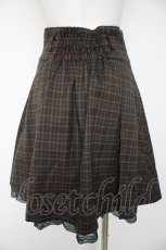 画像2: axes femme POETIQUE / ベルト付タックミニスカート M グリーン Y-26-10-09-133-AX-SK-SZ-ZY (2)