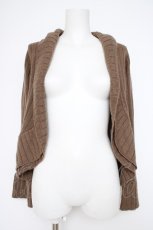 画像1: axes femme / ニットボレロ  茶 Y-26-10-10-048-AX-TO-SZ-ZY (1)