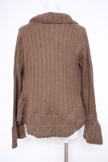 画像2: axes femme / ニットボレロ  茶 Y-26-10-10-048-AX-TO-SZ-ZY (2)