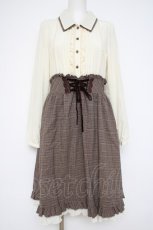 画像1: axes femme / ドッキングワンピース M 生成り Y-26-10-10-072-AX-OP-SZ-ZY (1)