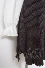 画像4: axes femme / ベストレイヤード風ミニワンピ F 杢グレー Y-26-10-10-073-AX-OP-SZ-ZY (4)