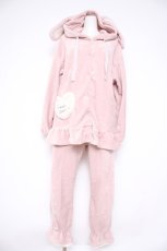 画像1: m petit by misako / TT*AMMFウサミミ M 中桃 Y-26-10-10-075-LO-OP-SZ-ZY (1)