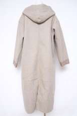 画像2: axes femme / ダブルフェイスコーディガン M モカ Y-26-10-10-091-AX-CO-SZ-ZY (2)