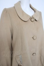 画像3: axes femme / リボンポケットコート M ベージュ Y-26-10-10-092-AX-CO-SZ-ZY (3)