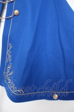 画像4: To Alice / 刺繍ケープコート  青 Y-26-10-10-096-LO-JA-SZ-ZY (4)
