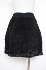 画像2: axes femme POETIQUE / モールニット風ミニスカート M 黒 Y-26-10-10-121-AX-SK-SZ-ZY (2)