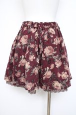 画像2: axes femme / スウェード調キュロット M ワイン Y-26-10-10-123-AX-PA-SZ-ZY (2)