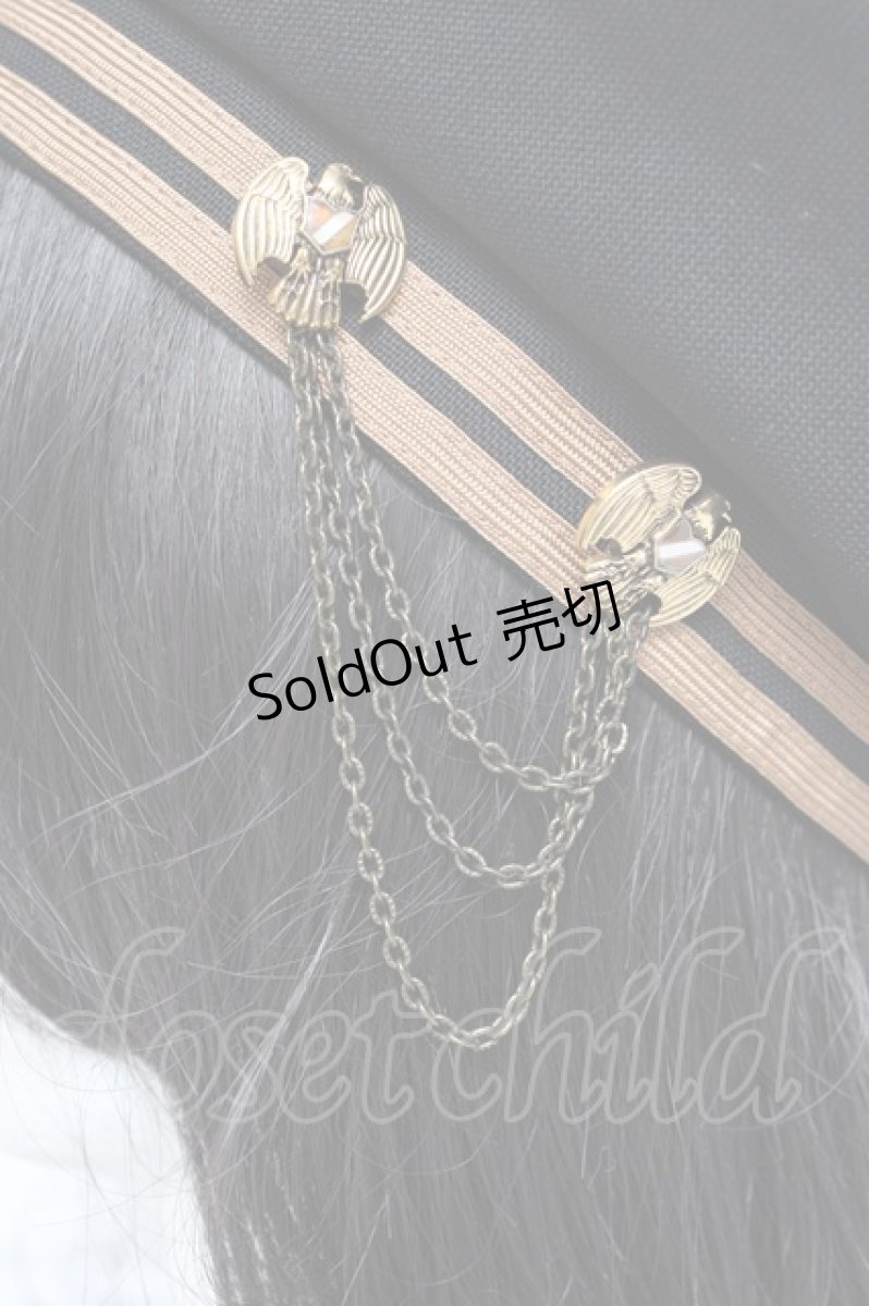画像6: EXCENTRIQUE / 12A Bunbary Crossベレー  黒 Y-26-10-10-014-EL-AC-SZ-ZY (6)