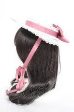 画像2: Kurumi Collaboration / KRMヘッドドレス  中白 Y-26-10-10-016-LO-AC-SZ-ZY (2)