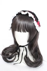 画像1: Eri Aino's Collection / シャーロットの水曜日ヘッドドレス  中赤 Y-26-10-10-017-LO-AC-SZ-ZY (1)