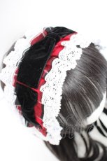 画像5: Eri Aino's Collection / シャーロットの水曜日ヘッドドレス  中赤 Y-26-10-10-017-LO-AC-SZ-ZY (5)