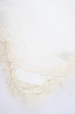 画像2: PINK HOUSE / ドットチュールストール  生成り Y-26-10-10-004-LO-ZA-SZ-ZY (2)