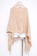 画像2: axes femme / ファーティペット付きストール  ベージュ Y-26-10-10-028-AX-TO-SZ-ZY (2)