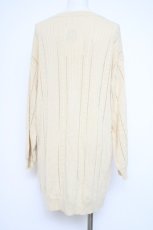 画像2: axes femme / フラワーバード刺繍ロングカーディガン F イエロー Y-26-10-10-029-AX-TO-SZ-ZY (2)