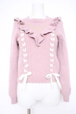 画像1: axes femme POETIQUE / アンジェリック クワイヤプルオーバー M ピンク Y-26-10-12-054-AX-TO-SZ-ZY (1)