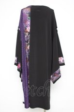 画像3: Qutie Frash / 着物袖ロングカットソー  黒×紫 Y-26-10-12-092-QU-TO-SZ-ZY (3)