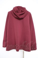 画像3: axes femme / ダンボールニットケープ F ワイン Y-26-10-12-105-AX-TO-SZ-ZY (3)