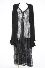 画像1: axes femme / レイヤード風デザインカーディガン F 黒 Y-26-10-12-109-AX-TO-SZ-ZY (1)