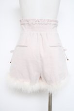 画像3: pium / ハイウエストファーショートパンツ F アイボリー Y-26-10-12-114-LO-PA-SZ-ZY (3)