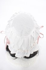画像3: Kurumi Collaboration / CLK＊フリルキャップ  白 Y-26-10-12-013-LO-AC-SZ-ZY (3)