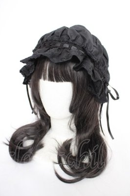Preview of CLK＊フリルキャップ  黒