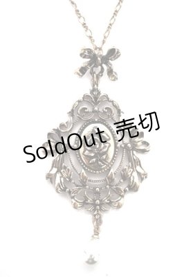 Preview of 薔薇カメオネックレス  ゴールド