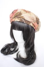 画像1: Kurumi Collaboration / KRM*ゴブランベレー  ベージュ Y-26-10-12-002-LO-AC-SZ-ZY (1)