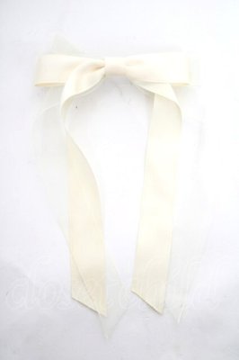 Preview of リボンバレッタ  生成り