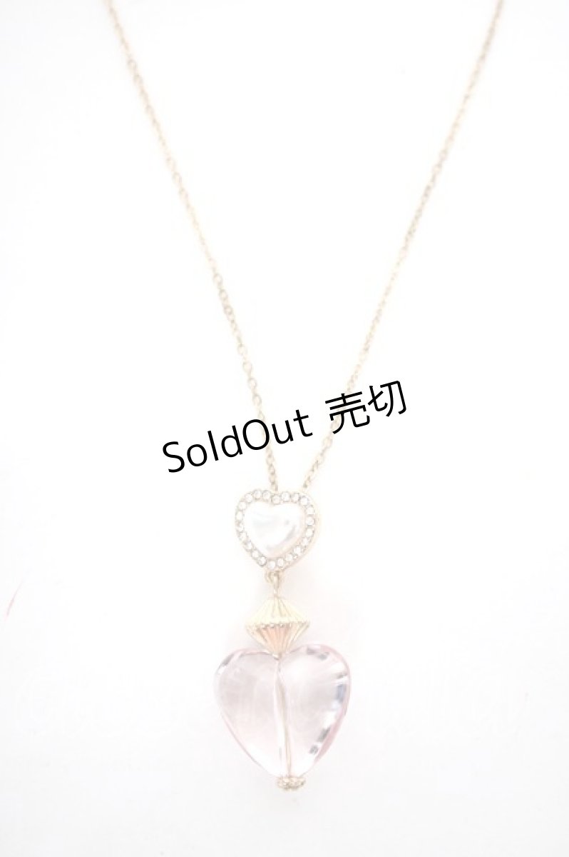 画像1: m petit by misako / ハートネックレス  金 Y-26-10-12-026-LO-AC-SZ-ZY (1)