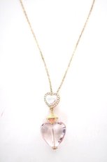 画像1: m petit by misako / ハートネックレス  金 Y-26-10-12-026-LO-AC-SZ-ZY (1)