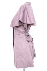 画像2: axes femme POETIQUE / ケープ付ロングベスト M ピンク Y-26-10-12-033-AX-TO-SZ-ZY (2)