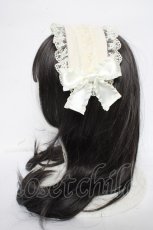 画像2: Pina sweetcollection / 薔薇レースカチューシャ  生成り Y-26-10-14-026-LO-AC-SZ-ZY (2)