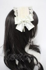 画像4: Pina sweetcollection / 薔薇レースカチューシャ  生成り Y-26-10-14-026-LO-AC-SZ-ZY (4)