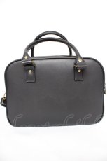 画像3: metamorphose / スワン刺繍入りWファスナーBAG  黒 Y-26-10-14-027-ME-BG-SZ-ZY (3)