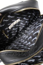 画像5: metamorphose / スワン刺繍入りWファスナーBAG  黒 Y-26-10-14-027-ME-BG-SZ-ZY (5)
